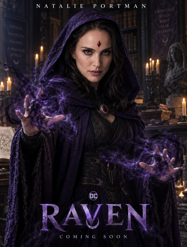 Natalie Portman Raven