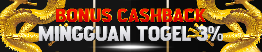 KUAT4D Bonus Cashback Mingguan 3% (khusus togel)