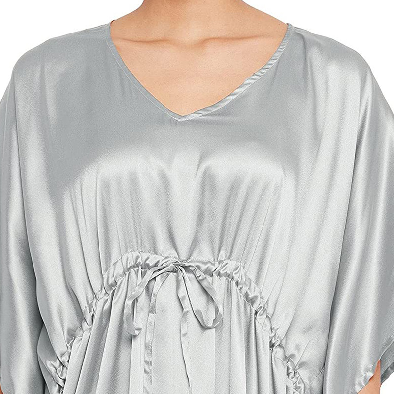 Women Satin Silk Nightdress Lingerie Sleepwear Nightgown Maxi Robe Loungewear - Picture 105 of 125