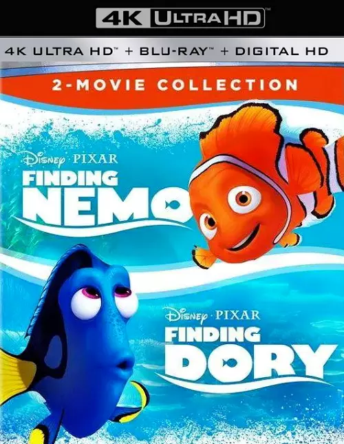 Gdzie jest Nemo & Gdzie jest Dory / Finding Nemo & Finding Dory (2003-2016) MULTi.REMUX.2160p.UHD.Blu-ray.HDR.HEVC.ATMOS7.1-DENDA | Dubbing & Napisy PL