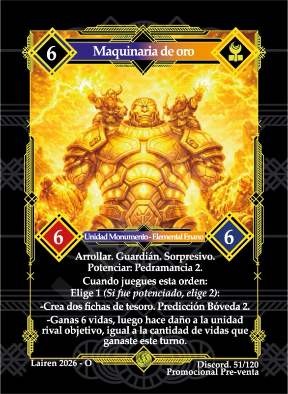 MAQUINARIA DE ORO