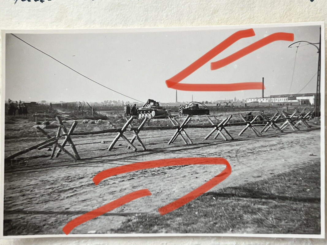 26.9.39 In den Vorstädten Warschau Polen Fotoalbum Warsaw Poland