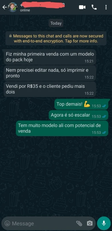 Depoimento WhatsApp 2