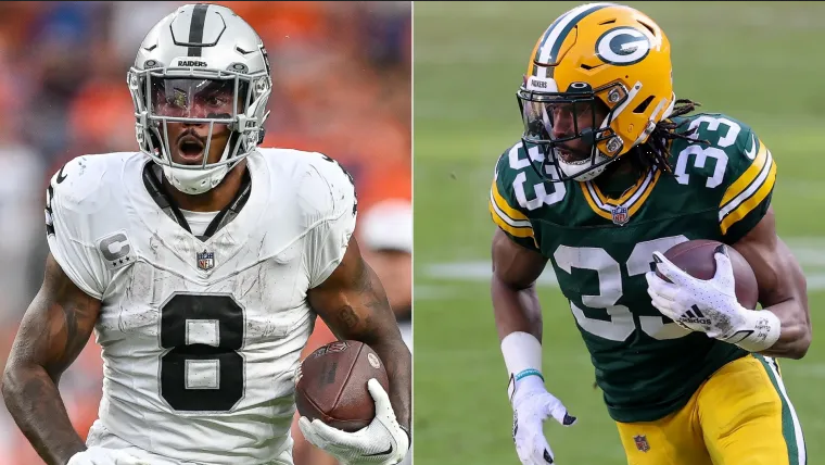 Packers dan la bienvenida a Josh Jacobs y despiden a Aaron Jones