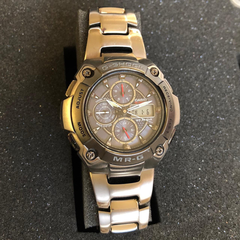 FS: Casio G-Shock MRG-7000 vintage all titanium analog-digital solar atomic - Watch Freeks