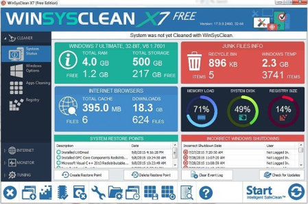WinSysClean X12 Free 22.0 (x64)
