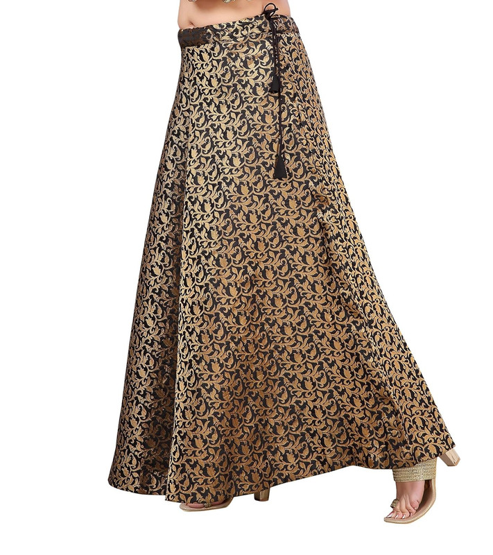 Women's Maxi Skirt Flared Bollywood Lehenga Choli Belly Dancing Skirts Partywear - Picture 9 of 47