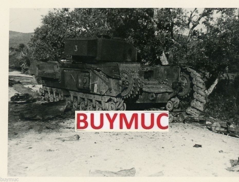 FOTO KRETA FALLSCHIRMJÄGER ZERSTÖRTER ENGLISCHER