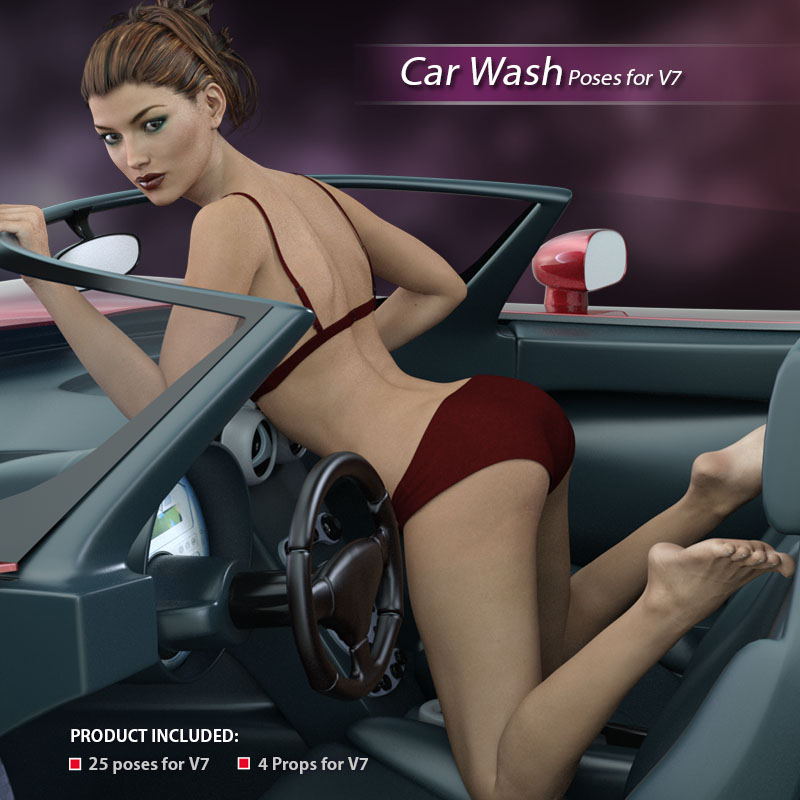 Car Wash Pose For V7 Car Wash Pose For V7