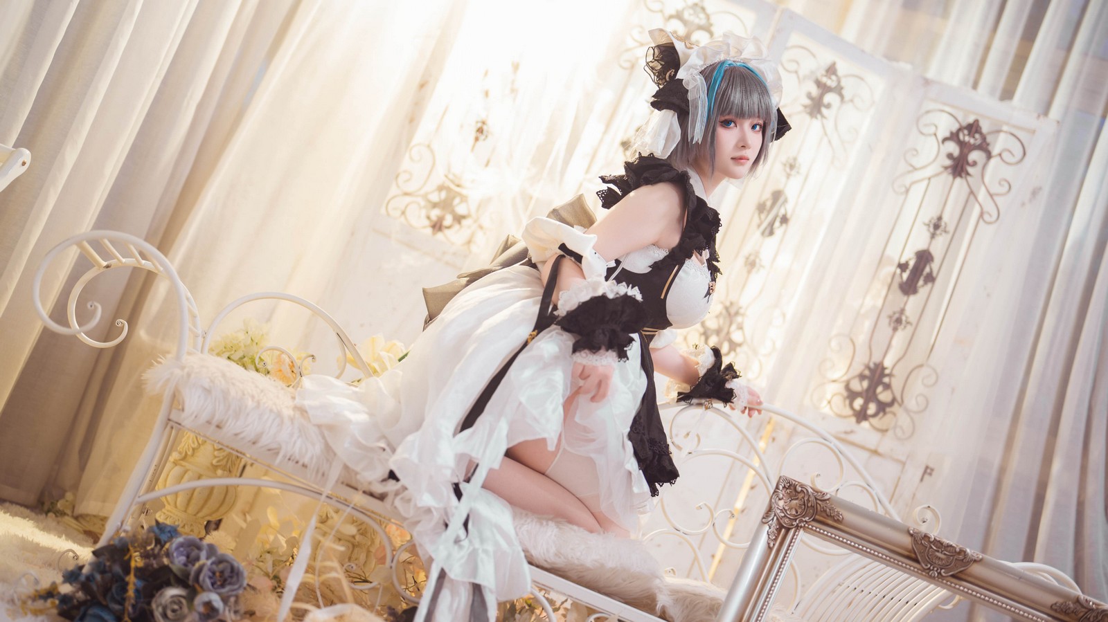 屿鱼 Yuyu 碧蓝航线 柴郡 Cosplay 写真图集｜Azur Lane（54P｜138MB）插图4