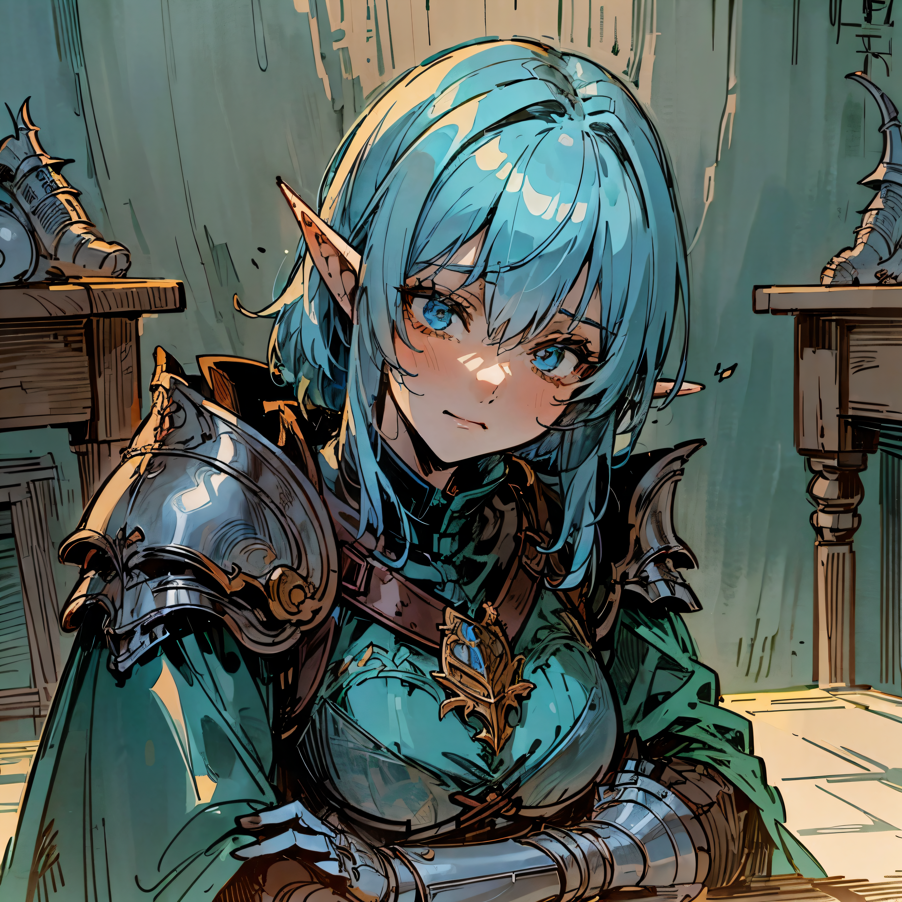 Cleddyf with a genuine smile