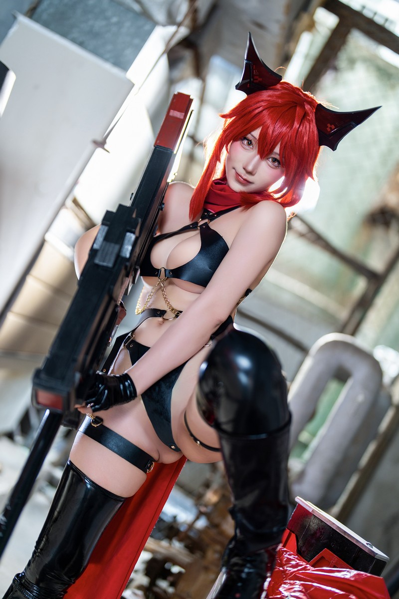 切切Celia Kiriko Cosplay NIKKE Goddess of Victory 写真 150P+5V插图6