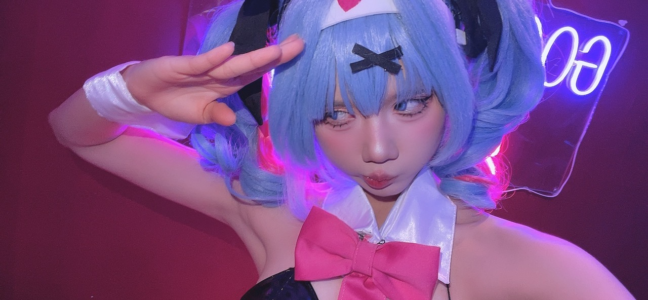 PoppaChan Miku Rabbit Hole Cosplay Pack – 168 Photos 18 Videos 1.28GB插图8