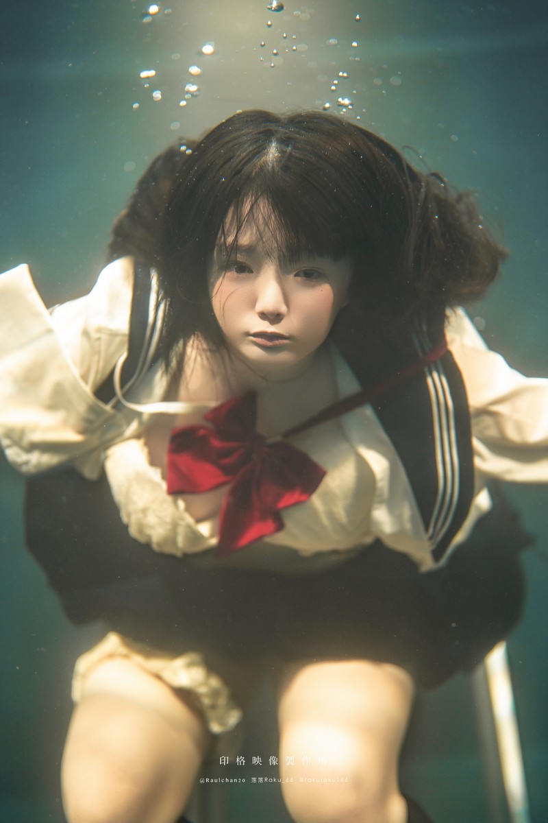 落落Raku 泳池 Bubble 水泳馆主题写真 58P+1V插图1