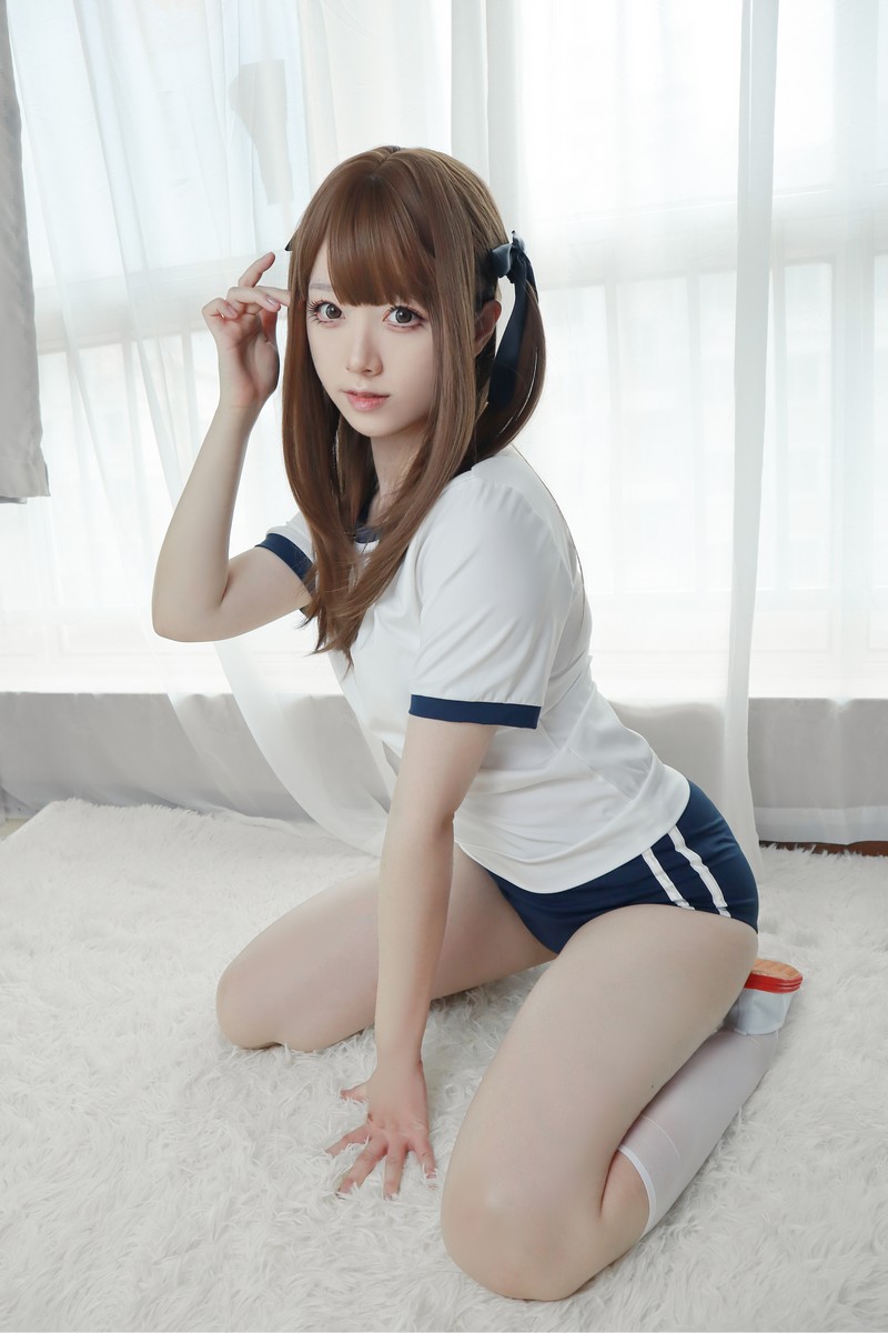 Asagiriai（愛ちゃん）体操服Cosplay写真图集 制服主题高清美图 27P (233MB)插图2
