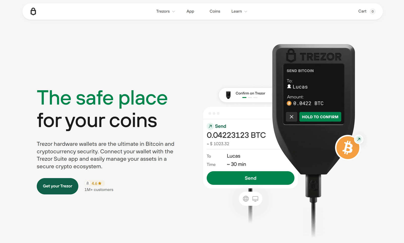 Ledger.com/Start Screenshot