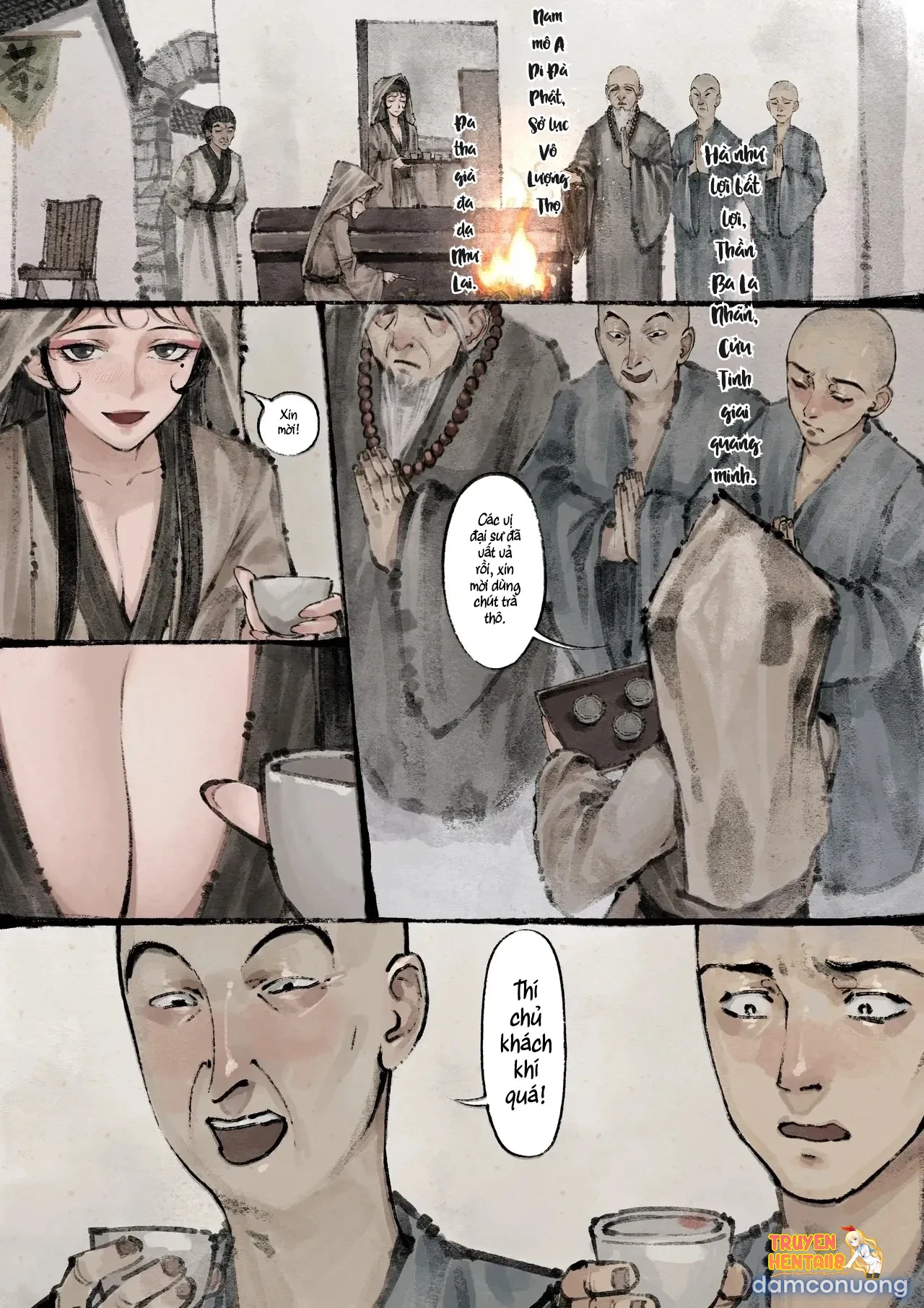 Trang truyện tmp85p qhyz trong truyện tranh Kim Bình Mai - Chapter 12 - truyenhentai18.net