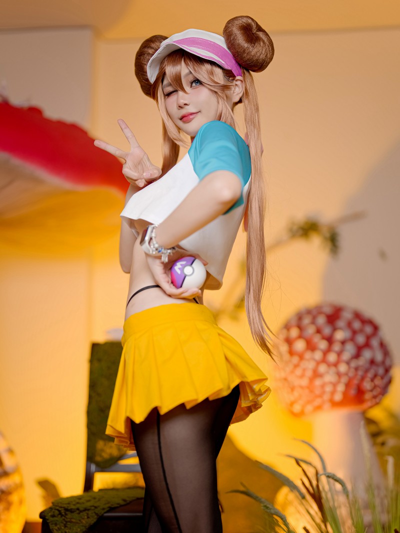 Joyce Lin2x Rosa Cosplay Pokemon 高清图集 55P插图5