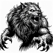 Ferocious-Werewolf-Coloring-Page