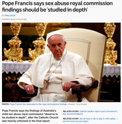 Pope Australia sex abuse