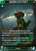 Nameless Poet - Provided by Mythgard Hub