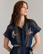 SP25-1401-1697-SILKPELICANSCARFPRINTSHIRTDRESS-NAVY-GOLD-01