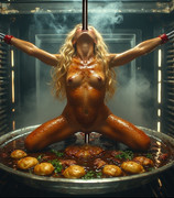 Wo Girl grill oven Blond Hair imp 0 01