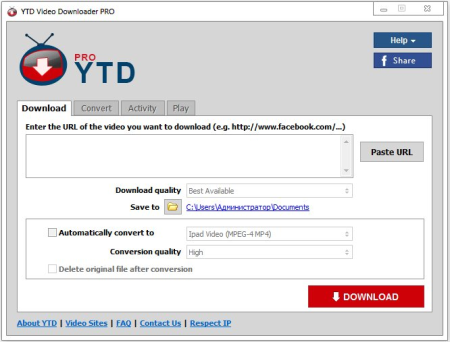 YTD Video Downloader Pro 5.9.16.3 Multilingual