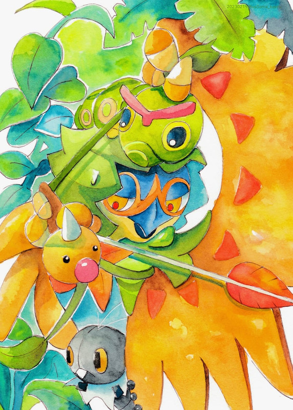 decidueye-caterpie-weedle-and-scatterbug