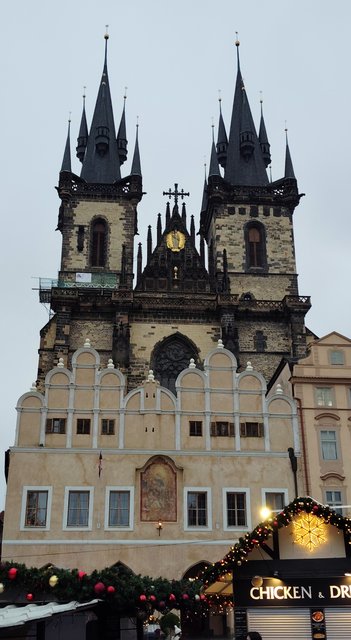 Casa Danzante, Reloj en movimiento y Castillo de Praga - Viena - Bratislava - Praga, Navidad 2024 (28)