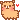 Pixel art of a light brown alpaca