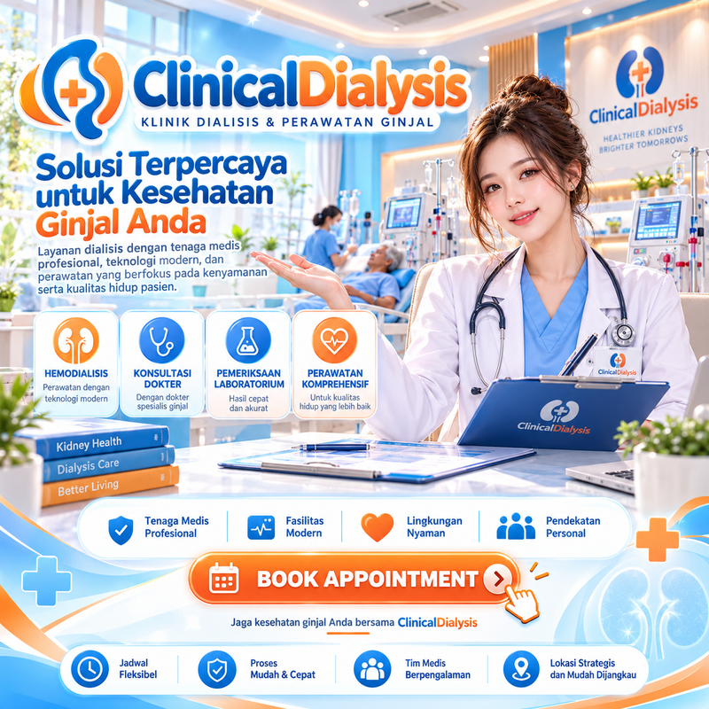 ClinicalDialysis informasi kesehatan ginjal