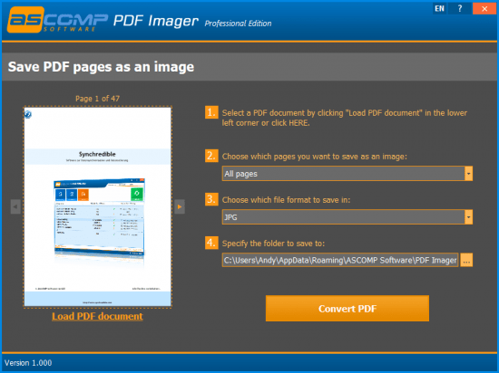 PDF Imager 2.001 Professional Multilingual