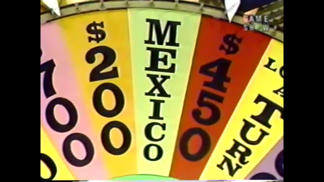 S6 E1140 1989 05 29 (Annette Ed Tracy) R2 Wheel PRIZE MEXICO S6