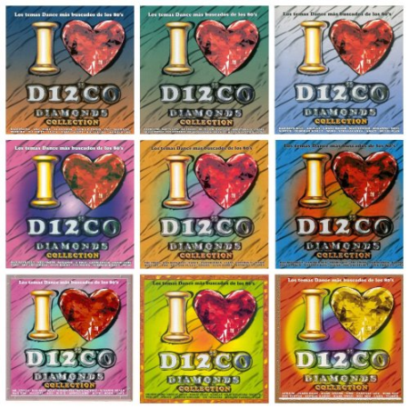 I Love Disco Diamonds collection. I Love Disco Diamonds collection 1-50. Diamonds collection Vol 2. Diamond collection Volume.