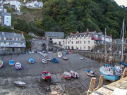 Clovelly Harbour.