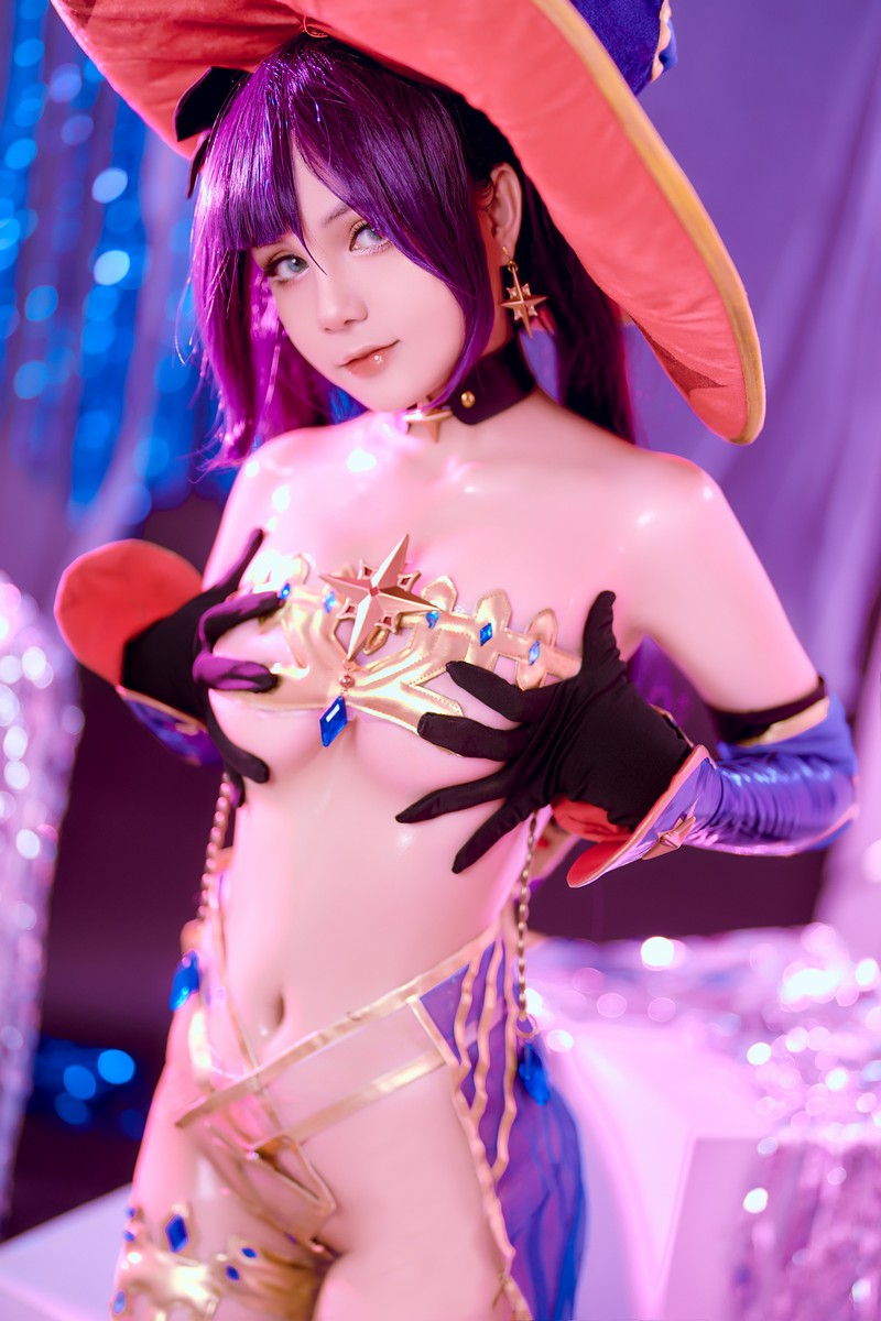Joyce Lin2x Mona Cosplay 写真图集 33P插图1