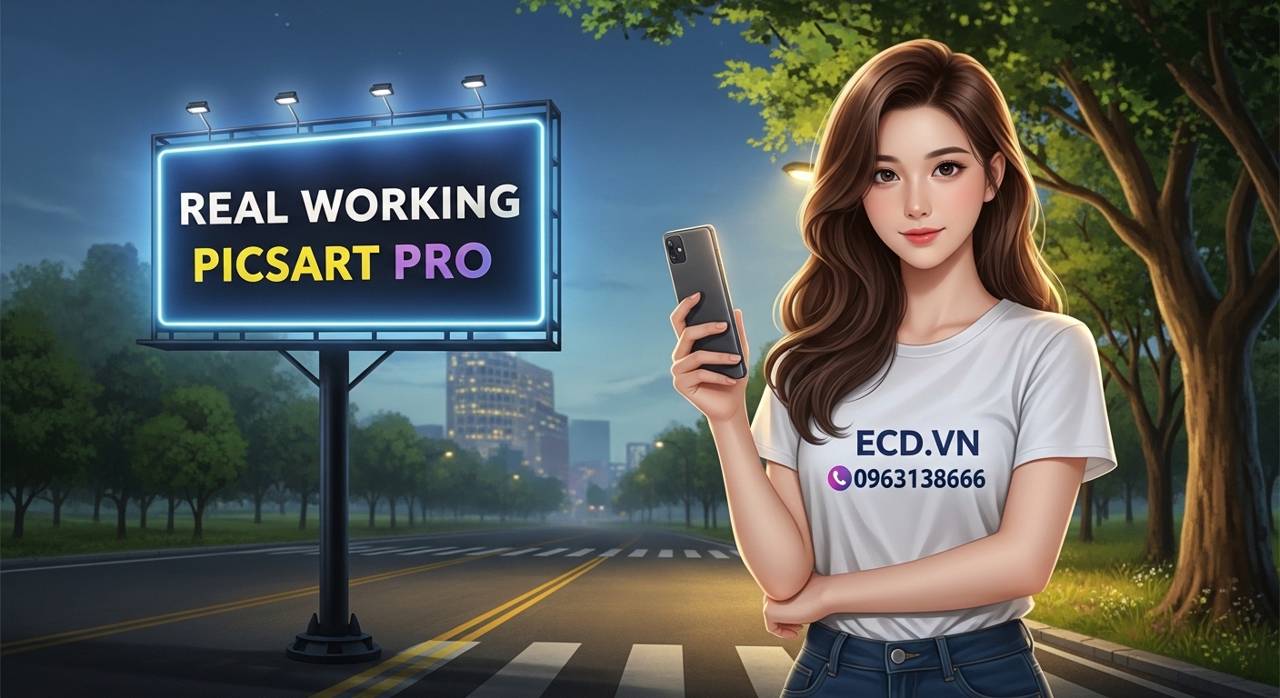 ban picsart pro nhanh