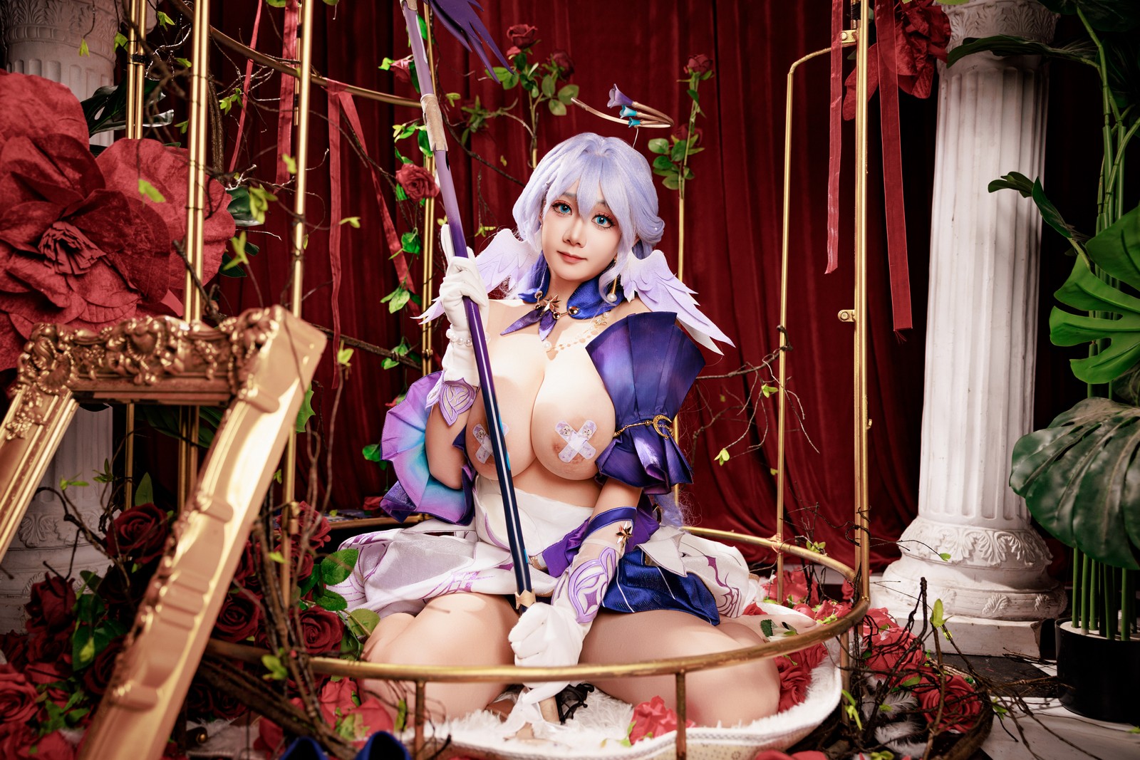 阿雪雪写真崩坏星穹铁道·知更鸟Cosplay图集（90P+1V / 1.04G）高清写真插图9