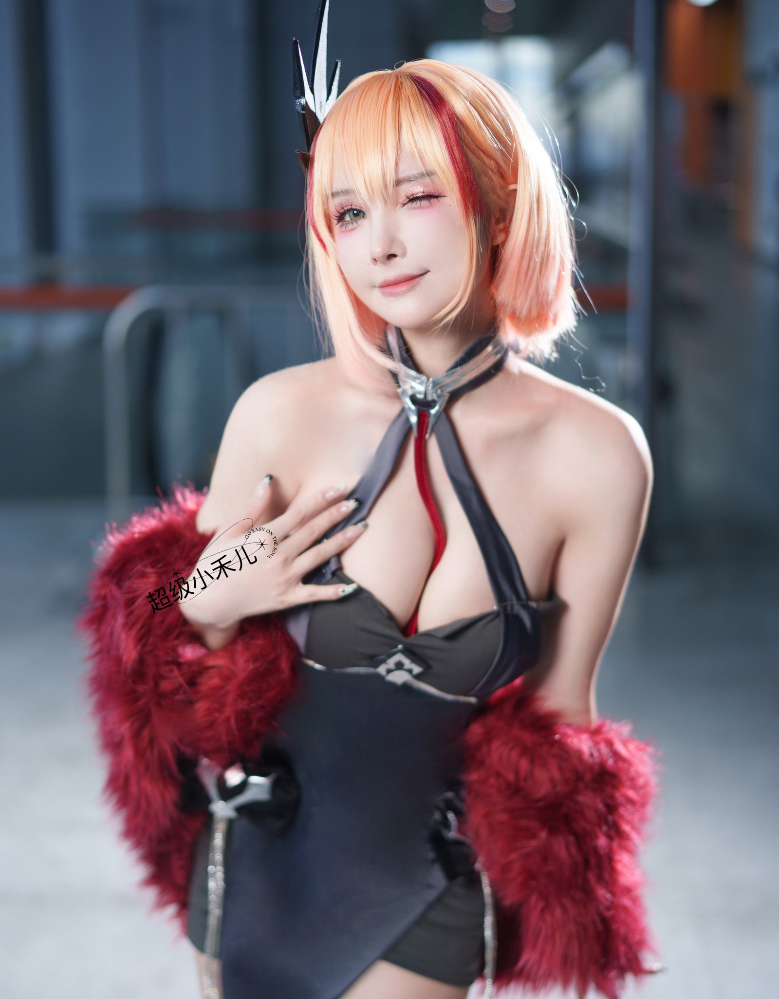一千只猫薄禾写真 – 碧蓝航线 罗恩苍翠 Cosplay 高清写真（16P / 52.3MB）插图4