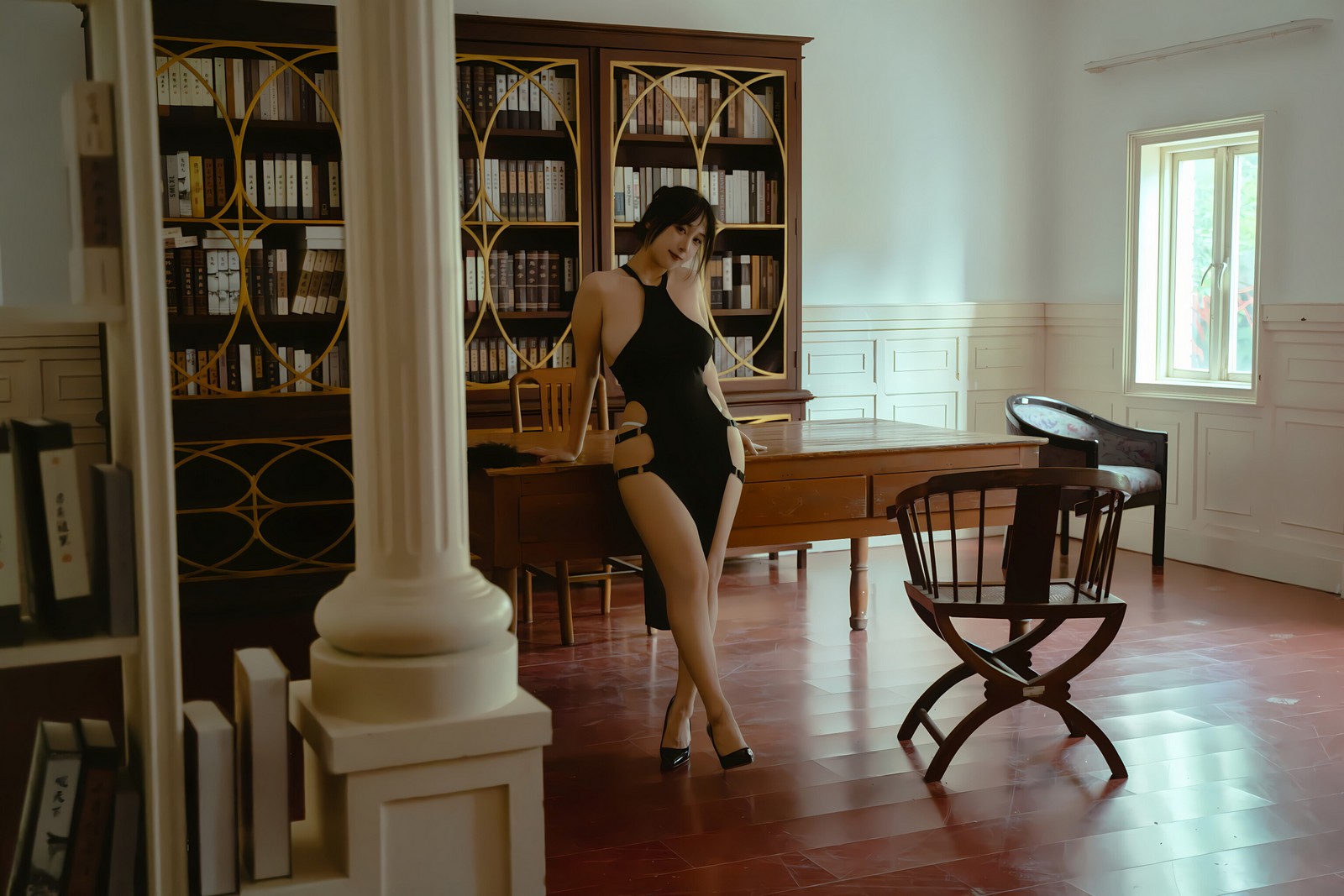 浅安安 激凸黑珍珠 写真集 – 暗黑风主题 高清图集 [70P-363M]插图