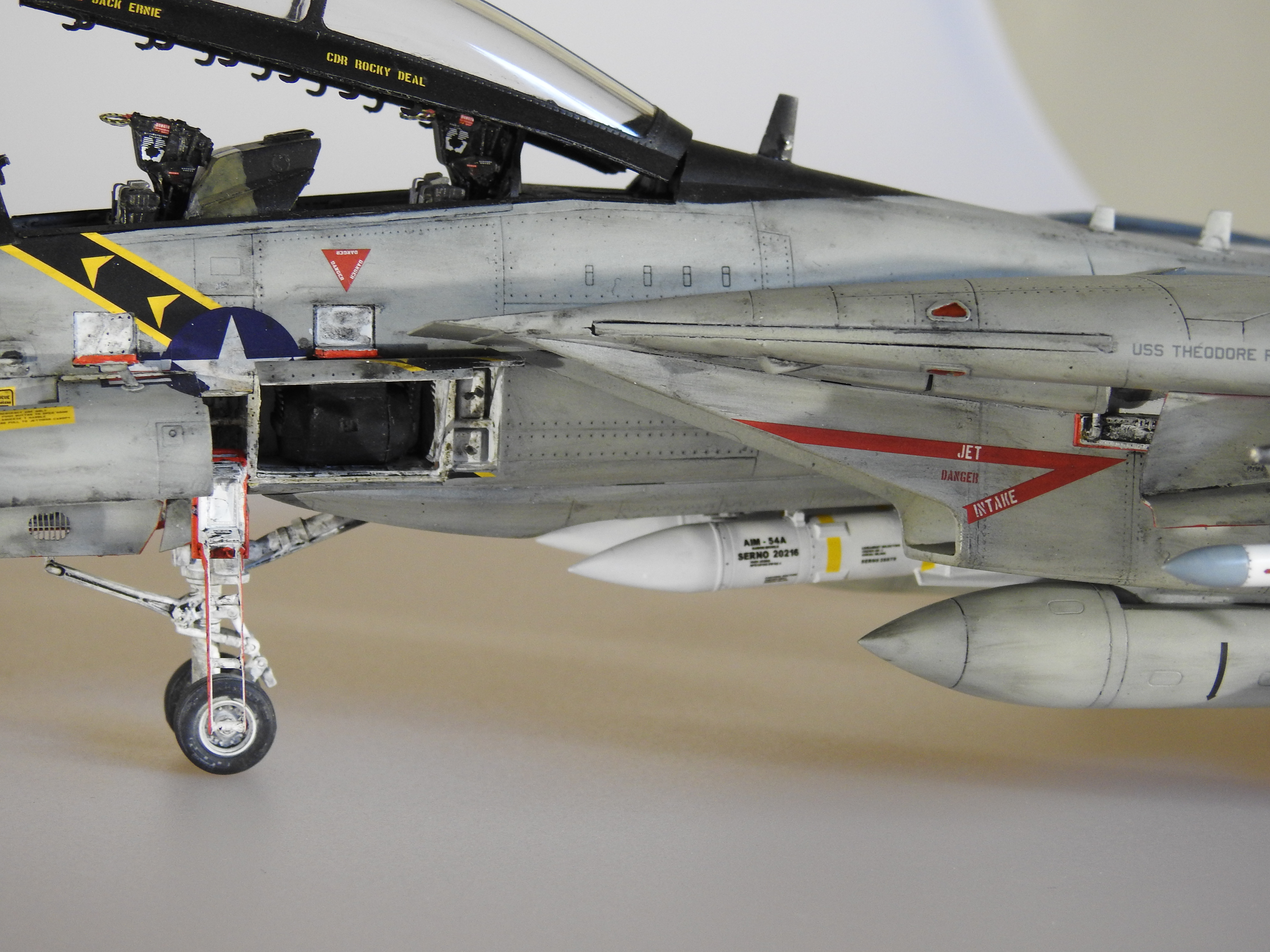 F-14A Danger Zone, Eduard, 1/48 - Klar DSCN7312