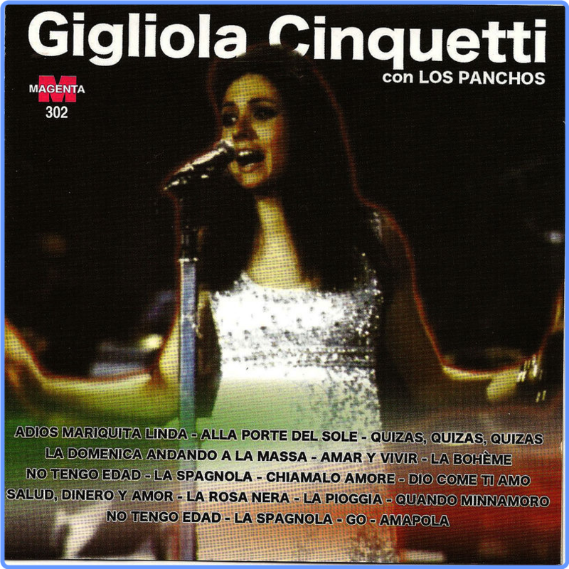 Gigliola Cinquetti - Gigliola Cinquetti con Los Panchos (Album, Magenta, 2007) FLAC LossLess