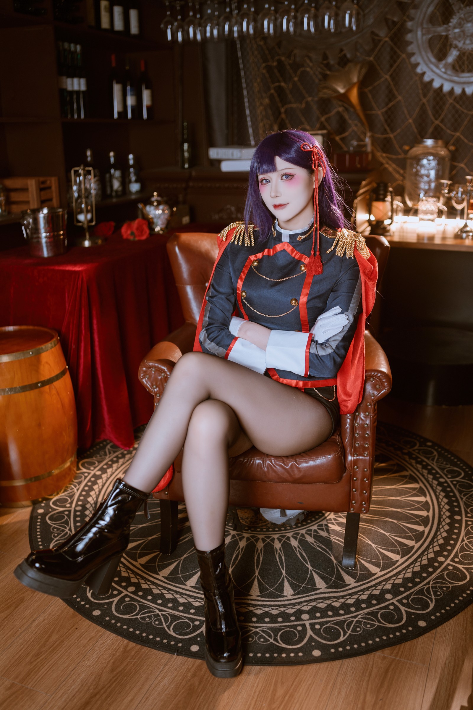 兔胖胖min – 魔都精兵的奴隶 山城恋 Cosplay 高清写真集（40P-575.4MB）插图6