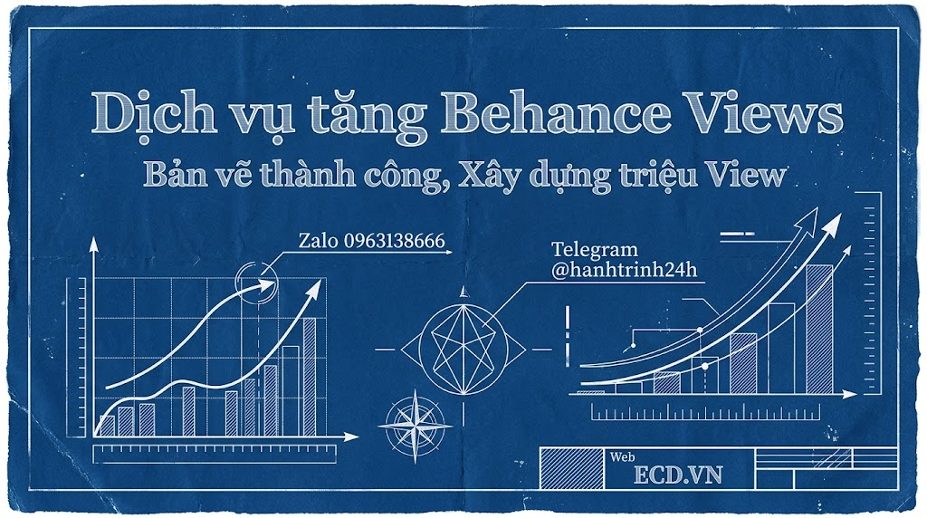 tăng behance views chất lượng