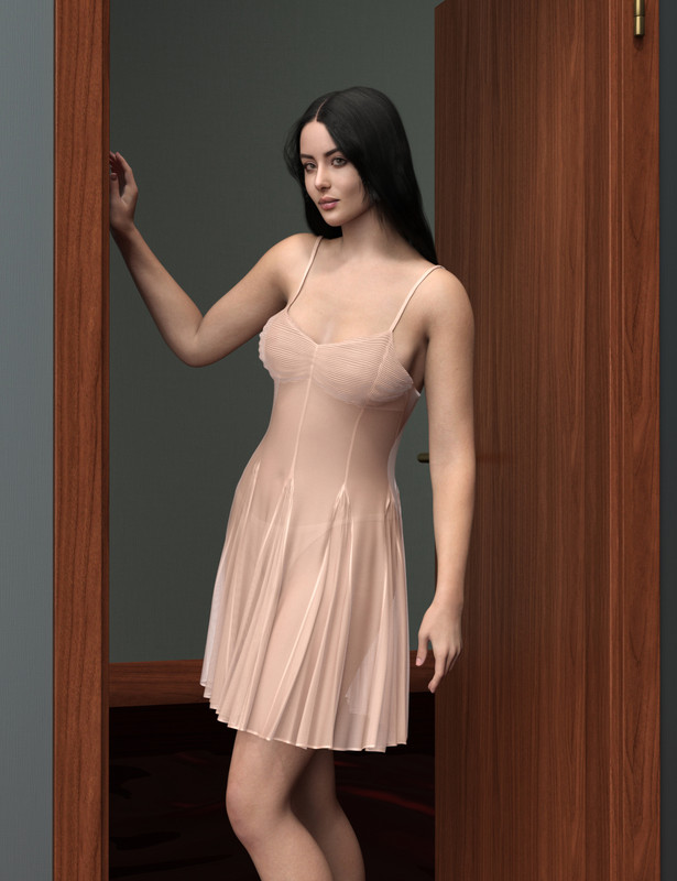 dForce MK Nightgown for Genesis 9