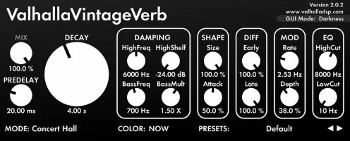 Valhalla DSP Valhalla VintageVerb v4.0.5 Incl Patched and Keygen-R2R