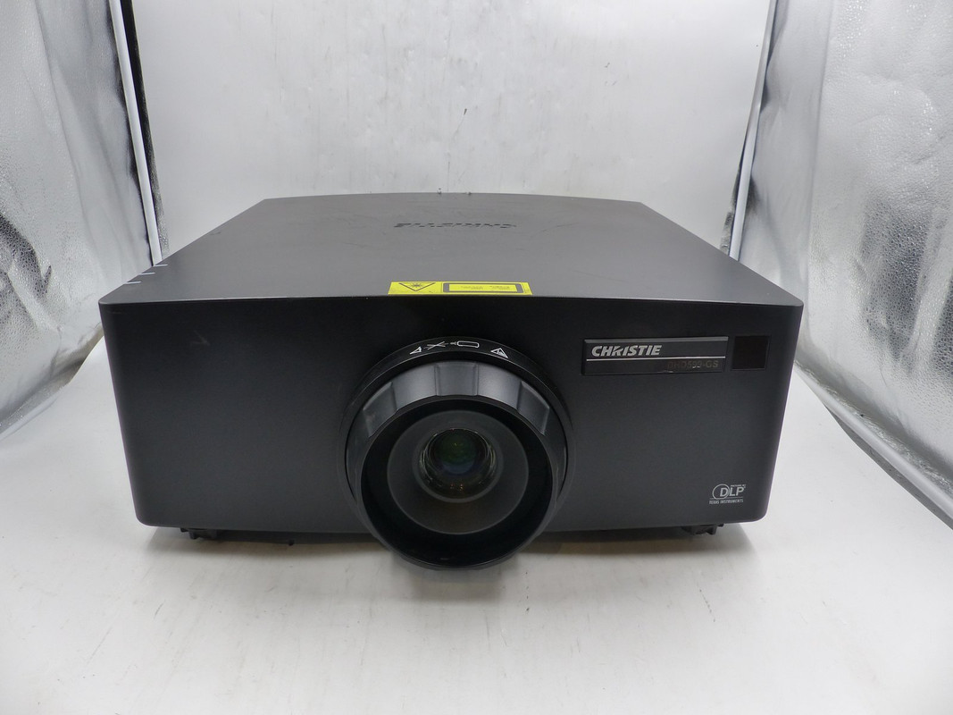 CHRISTIE DHD599-GS 1080P 5000 LUMEN DLP LASER PROJECTOR BLACK