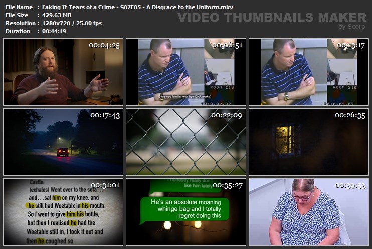 Faking It Tears of a Crime - S07E05 - A Disgrace to the Uniform.mkv