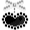 heart bow dangler png